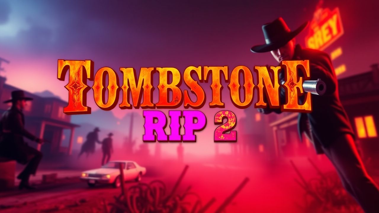 Tombstone RIP 2 slot artwork
