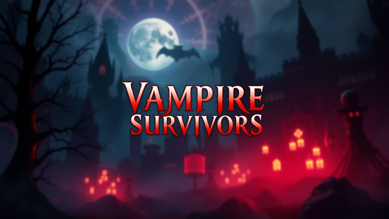 Vampire Survivors slot artwork