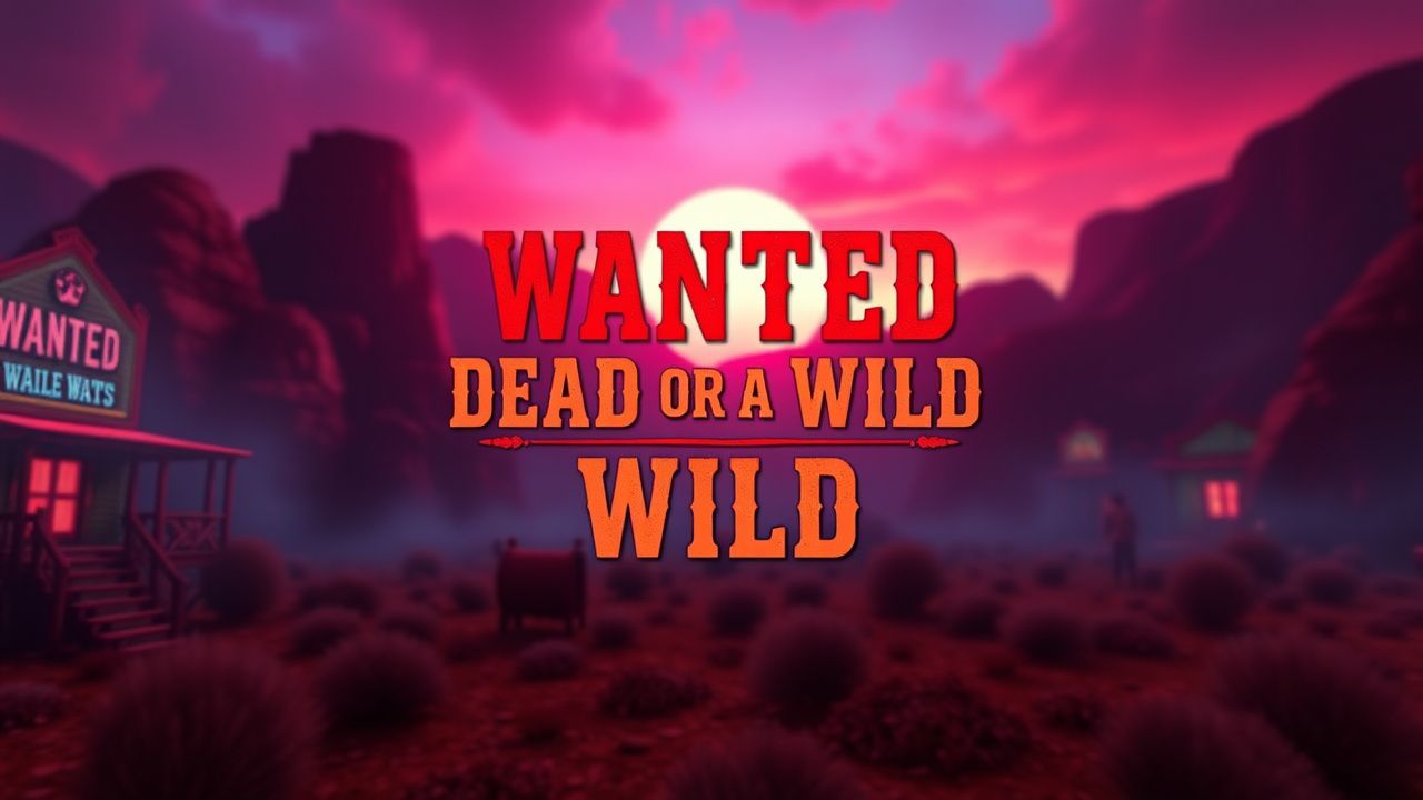Wanted Dead or a Wild slot artwork