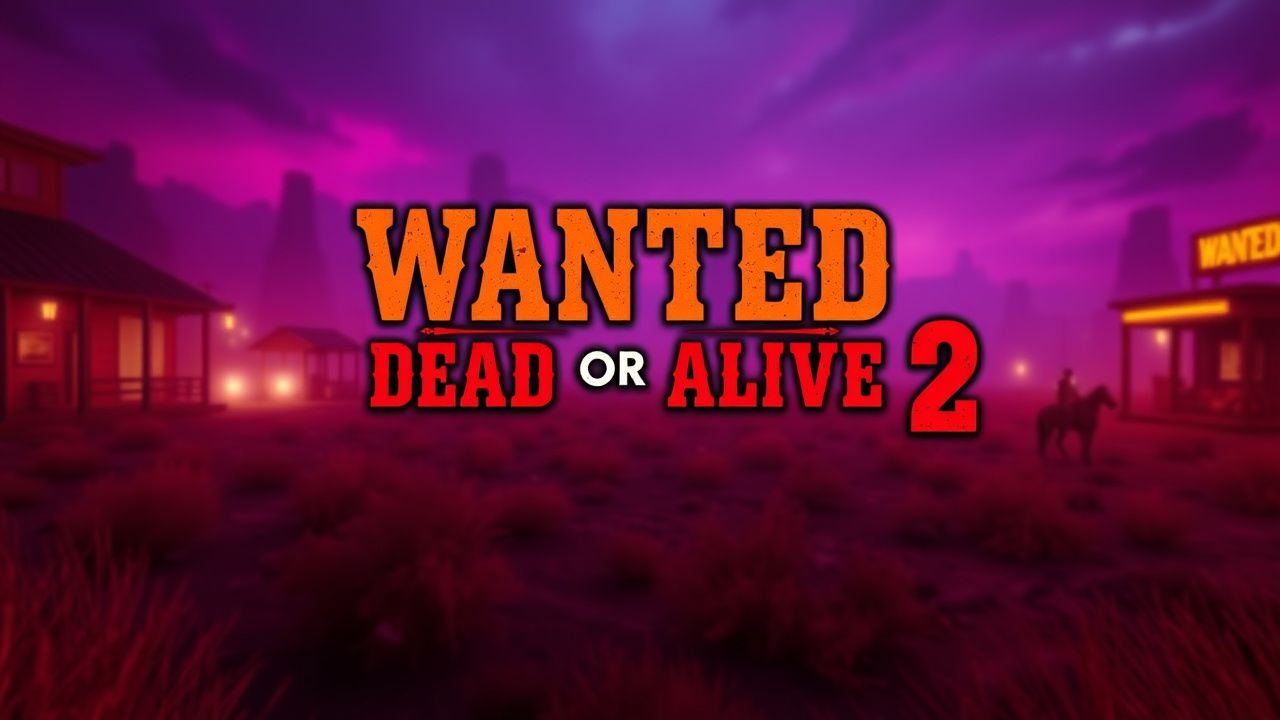 Wanted Dead or Alive 2 slot artwork