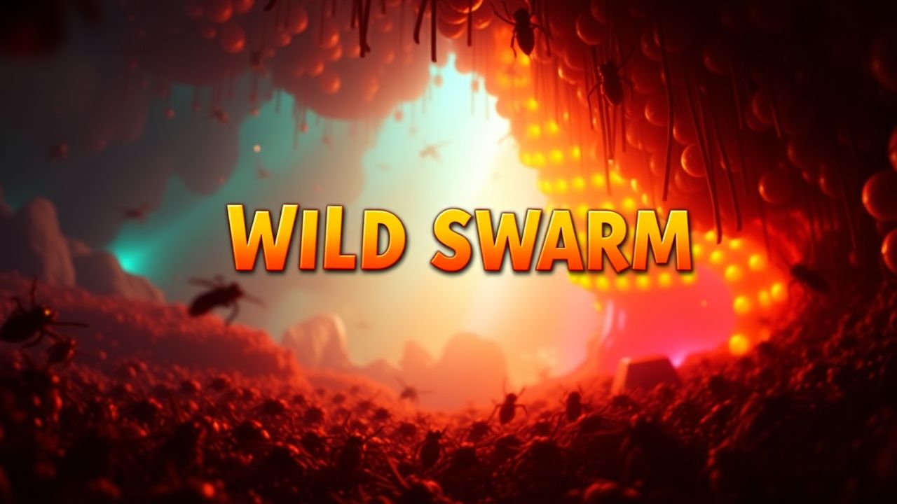 Wild Swarm Megaways slot artwork